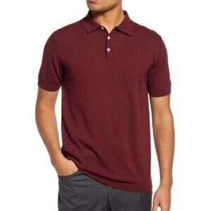 Jack Victor Hillside Red Short Sleeve Cotton Polo Shirt Men’s 2XL New